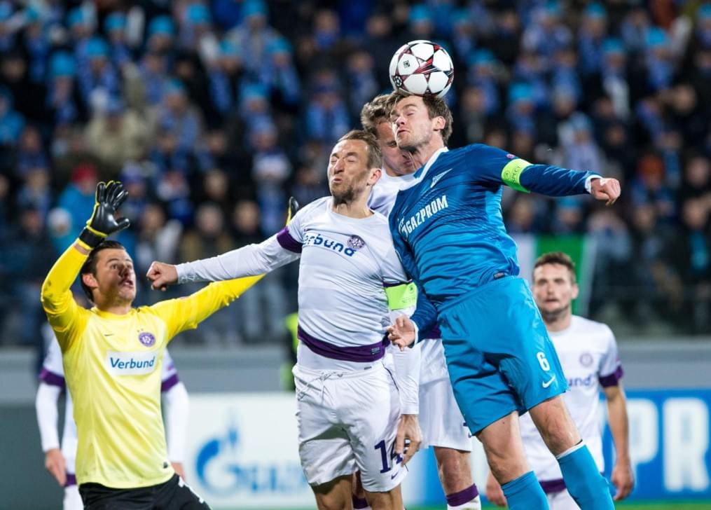 Матч Лиги чемпионов УЕФА 2013/2014, «Зенит» — «Аустрия»