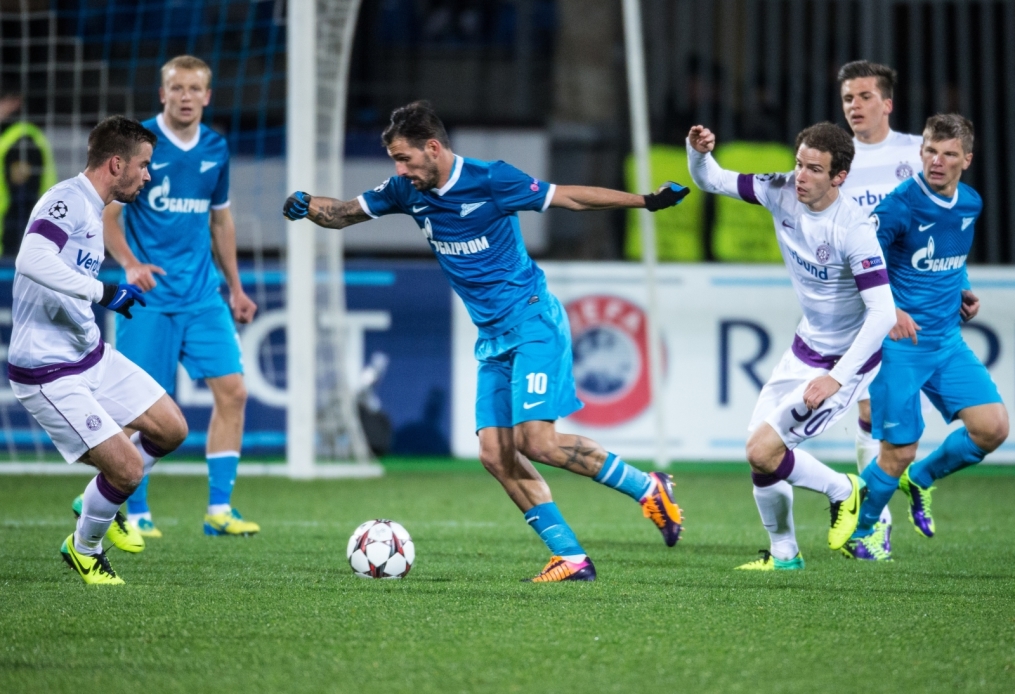 Матч Лиги чемпионов УЕФА 2013/2014, «Зенит» — «Аустрия»