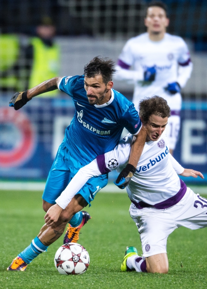 Матч Лиги чемпионов УЕФА 2013/2014, «Зенит» — «Аустрия»