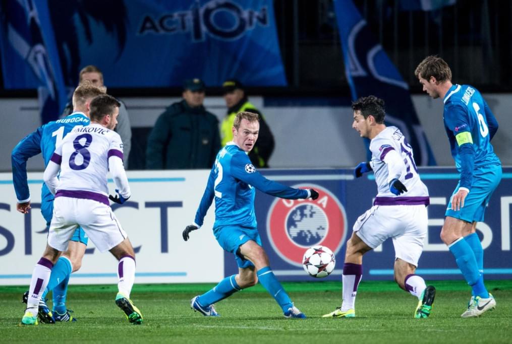 Матч Лиги чемпионов УЕФА 2013/2014, «Зенит» — «Аустрия»