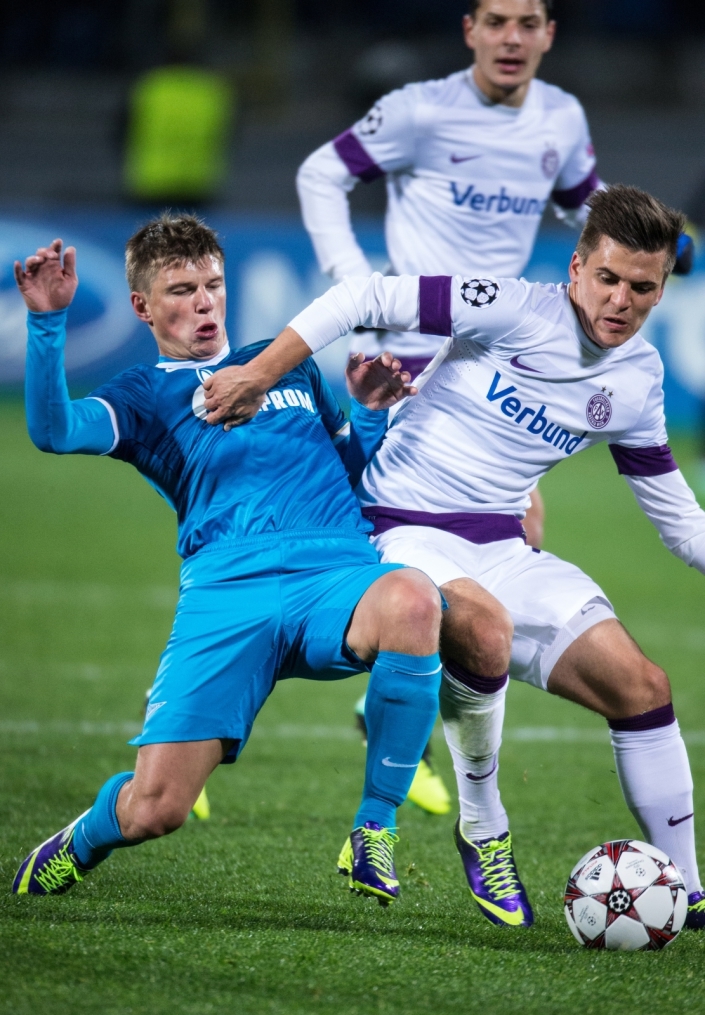 Матч Лиги чемпионов УЕФА 2013/2014, «Зенит» — «Аустрия»