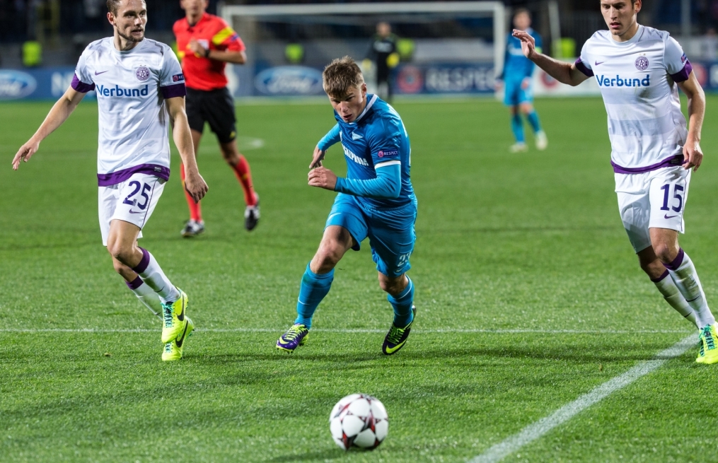 Матч Лиги чемпионов УЕФА 2013/2014, «Зенит» — «Аустрия»