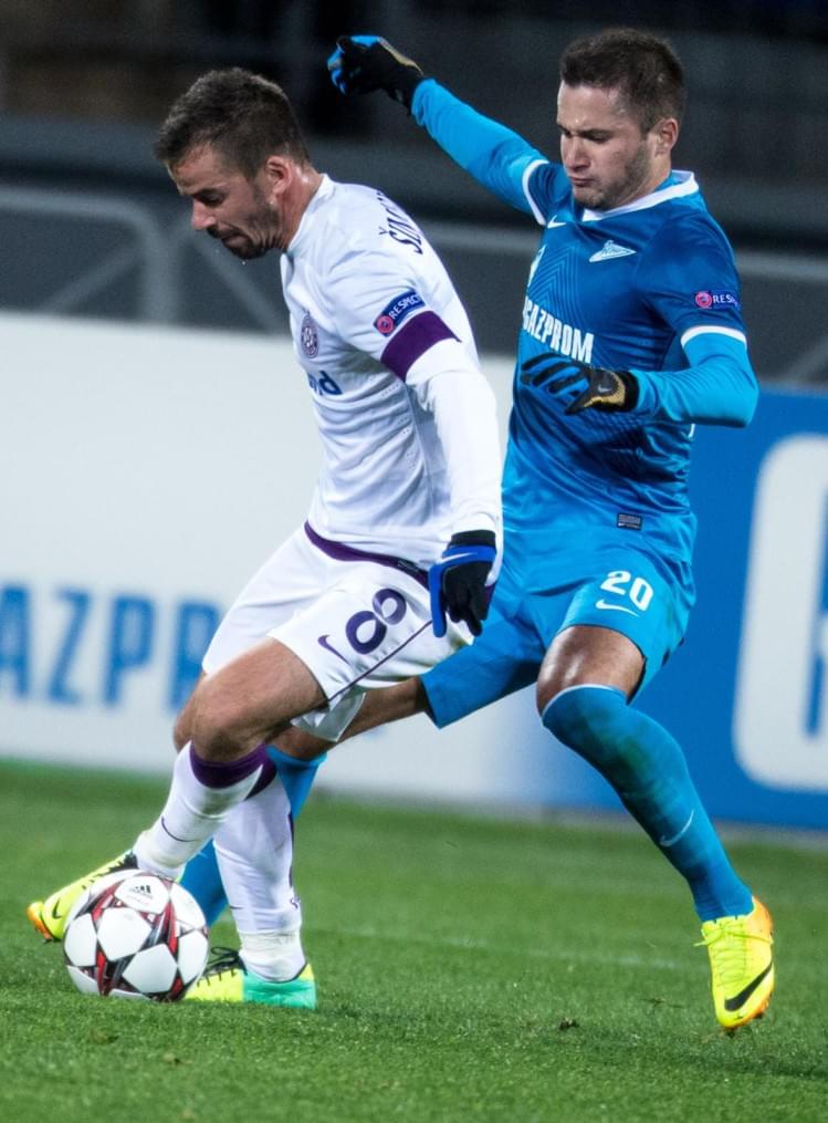 Матч Лиги чемпионов УЕФА 2013/2014, «Зенит» — «Аустрия»