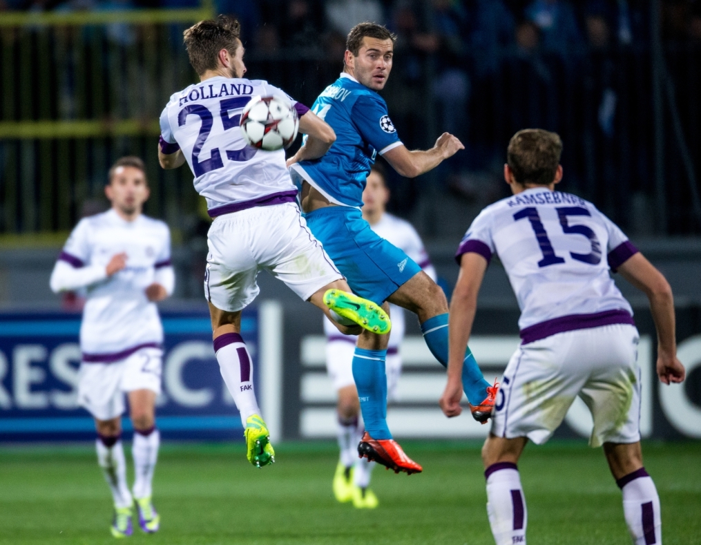 Матч Лиги чемпионов УЕФА 2013/2014, «Зенит» — «Аустрия»