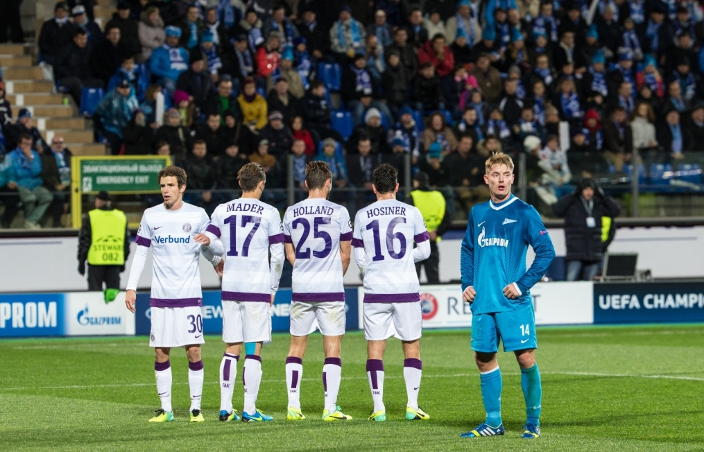 Матч Лиги чемпионов УЕФА 2013/2014, «Зенит» — «Аустрия»