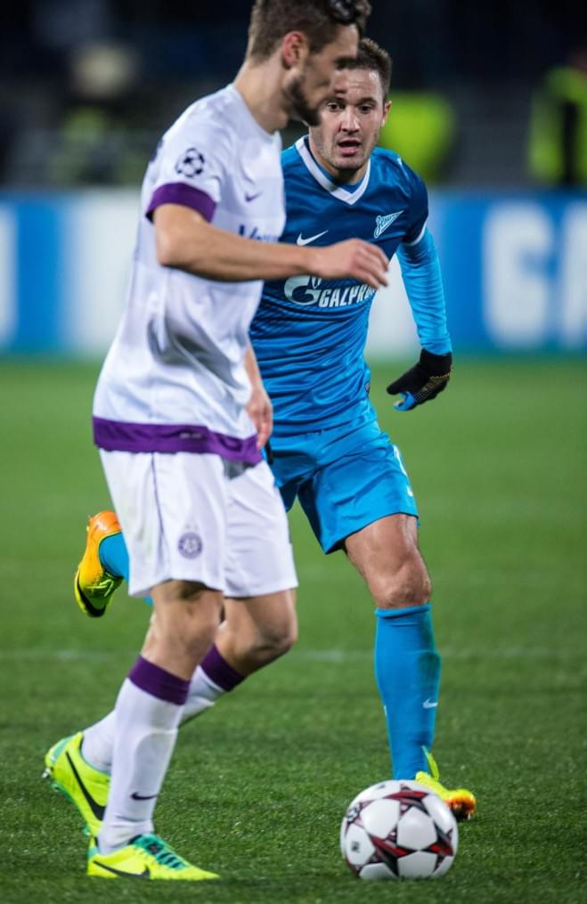 Матч Лиги чемпионов УЕФА 2013/2014, «Зенит» — «Аустрия»