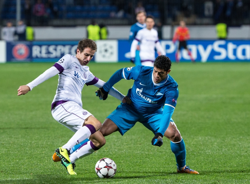 Матч Лиги чемпионов УЕФА 2013/2014, «Зенит» — «Аустрия»