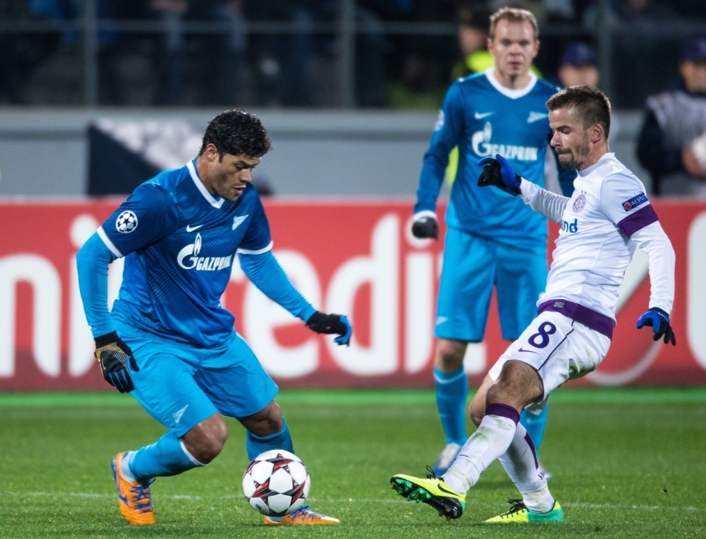 Матч Лиги чемпионов УЕФА 2013/2014, «Зенит» — «Аустрия»