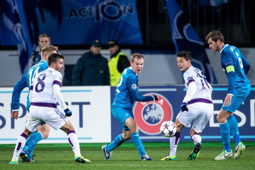 Матч Лиги чемпионов УЕФА 2013/2014, «Зенит» — «Аустрия»