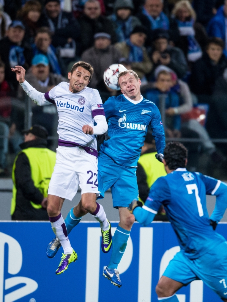 Матч Лиги чемпионов УЕФА 2013/2014, «Зенит» — «Аустрия»