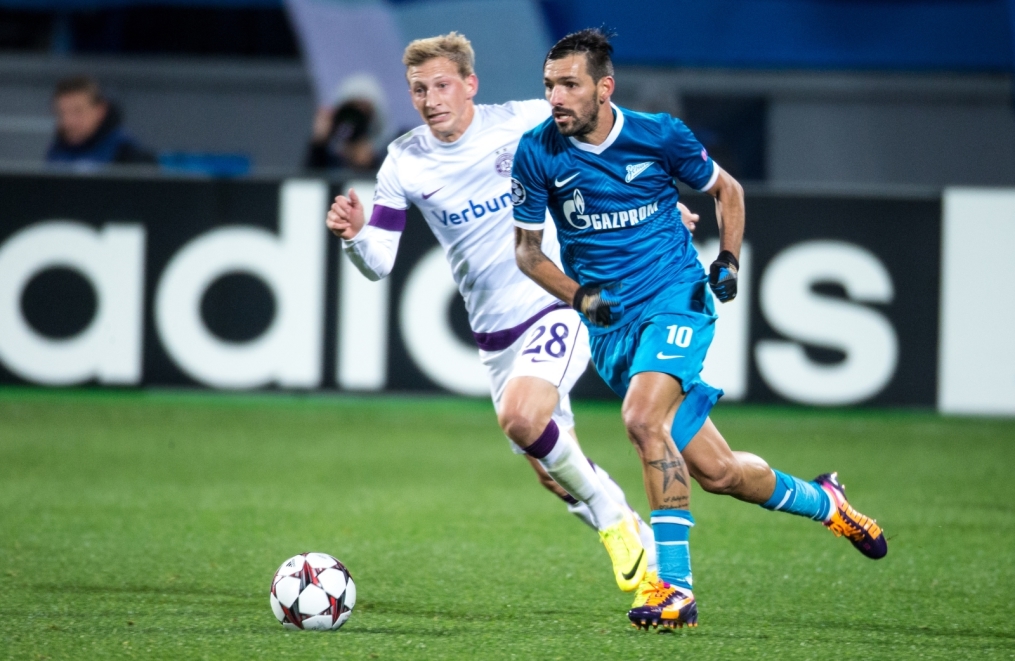 Матч Лиги чемпионов УЕФА 2013/2014, «Зенит» — «Аустрия»