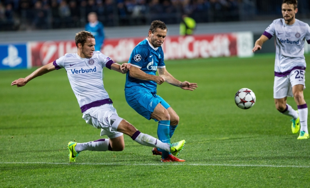 Матч Лиги чемпионов УЕФА 2013/2014, «Зенит» — «Аустрия»