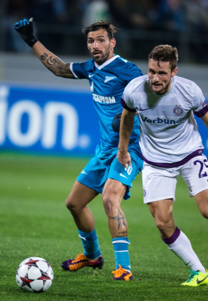 Матч Лиги чемпионов УЕФА 2013/2014, «Зенит» — «Аустрия»