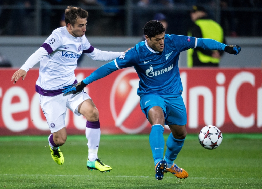 Матч Лиги чемпионов УЕФА 2013/2014, «Зенит» — «Аустрия»