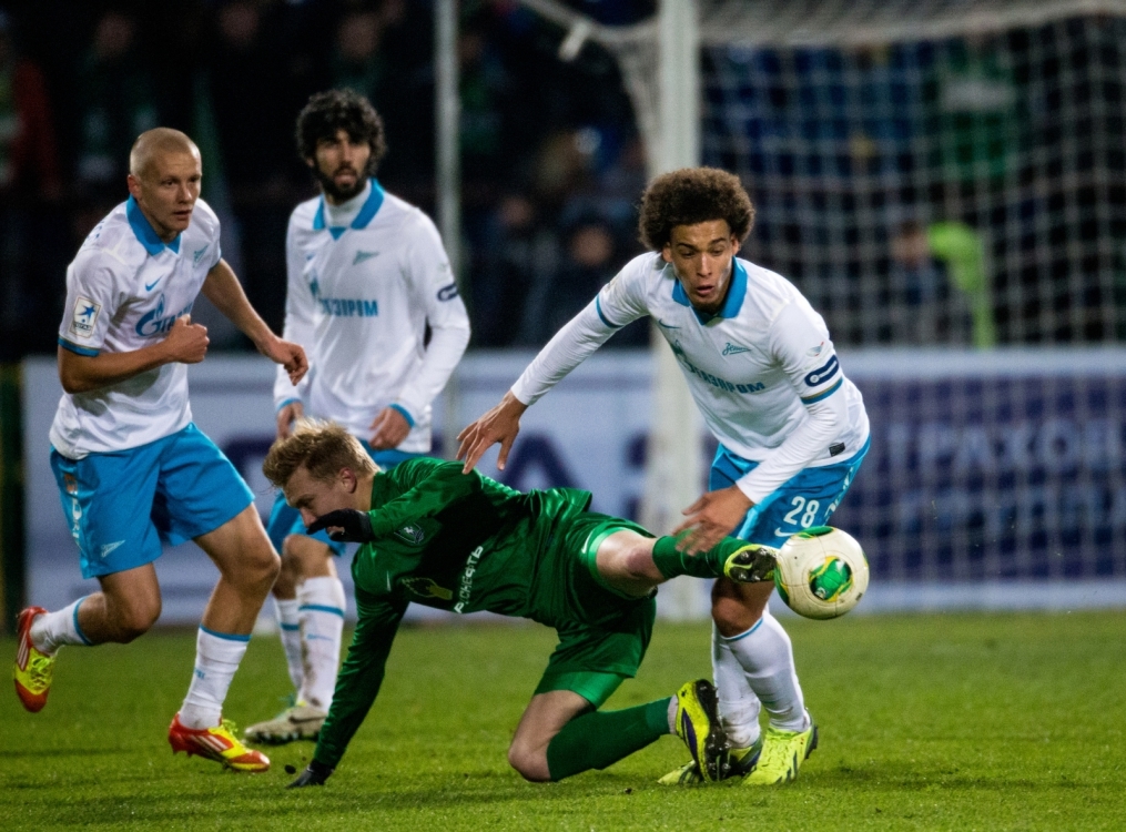 СОГАЗ-Чемпионата России 2013/2014, «Томь» — «Зенит»