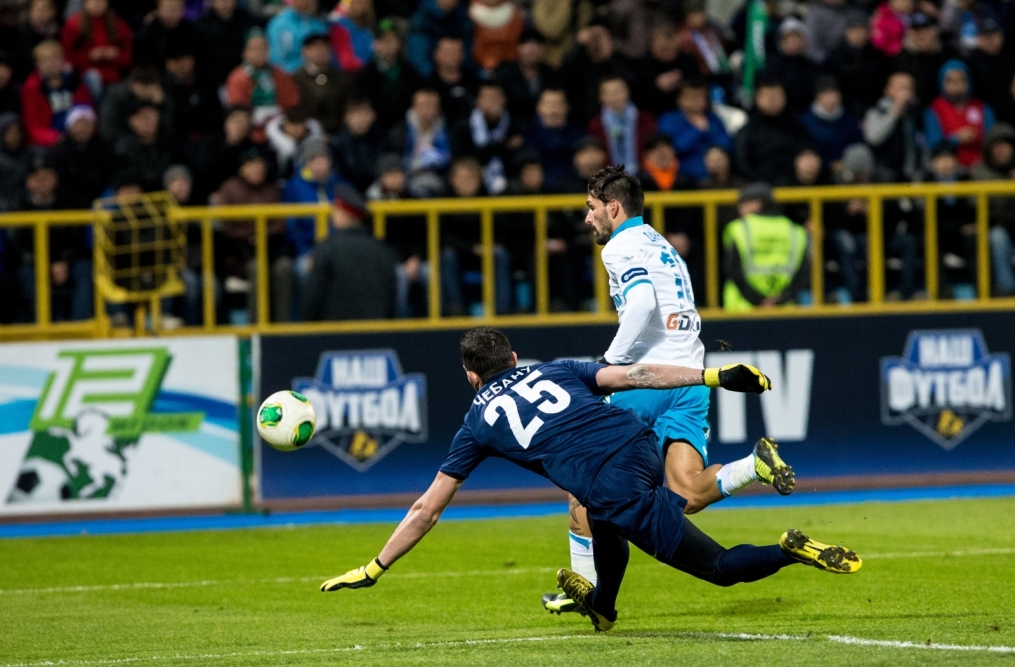 СОГАЗ-Чемпионата России 2013/2014, «Томь» — «Зенит»