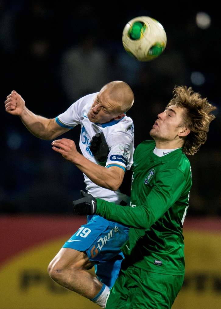 СОГАЗ-Чемпионата России 2013/2014, «Томь» — «Зенит»