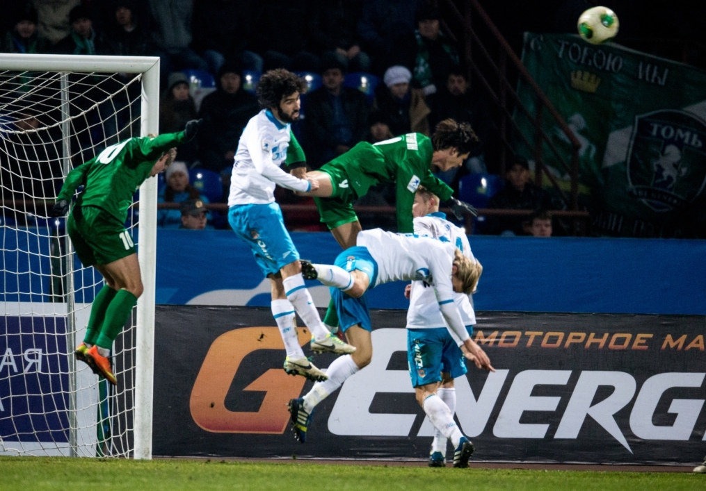 СОГАЗ-Чемпионата России 2013/2014, «Томь» — «Зенит»