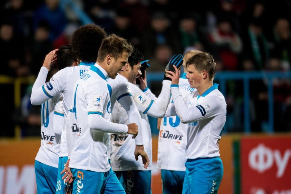 СОГАЗ-Чемпионата России 2013/2014, «Томь» — «Зенит»