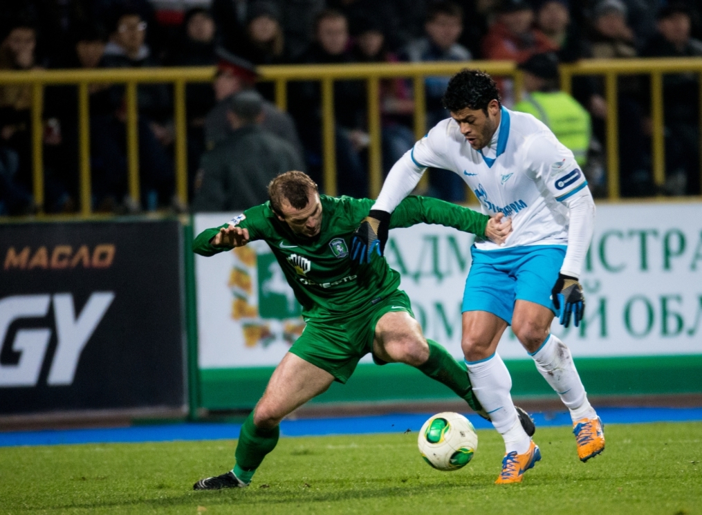 СОГАЗ-Чемпионата России 2013/2014, «Томь» — «Зенит»