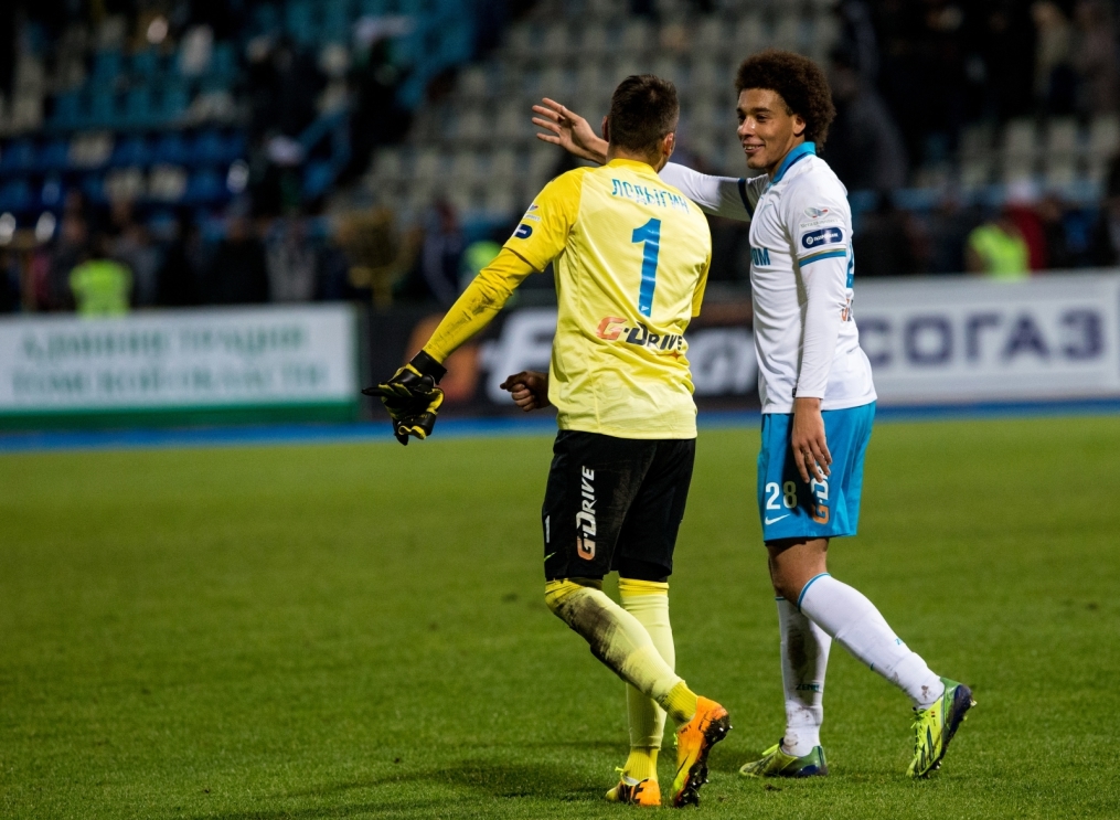 СОГАЗ-Чемпионата России 2013/2014, «Томь» — «Зенит»