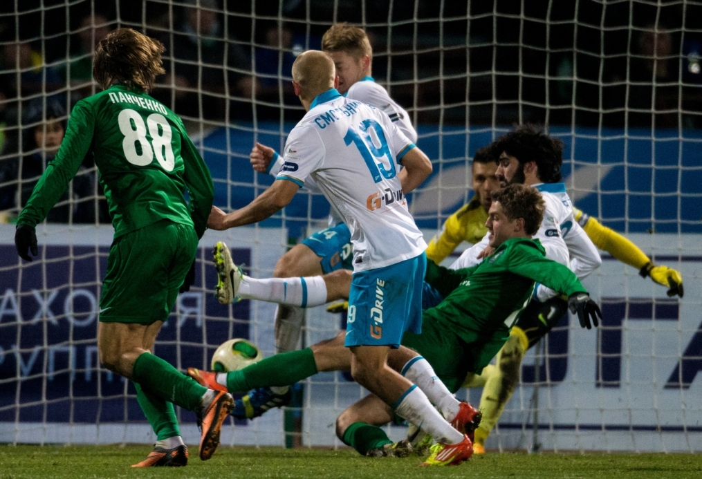 СОГАЗ-Чемпионата России 2013/2014, «Томь» — «Зенит»