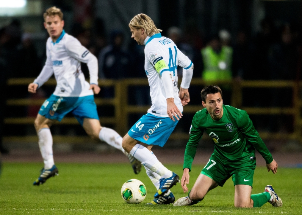 СОГАЗ-Чемпионата России 2013/2014, «Томь» — «Зенит»