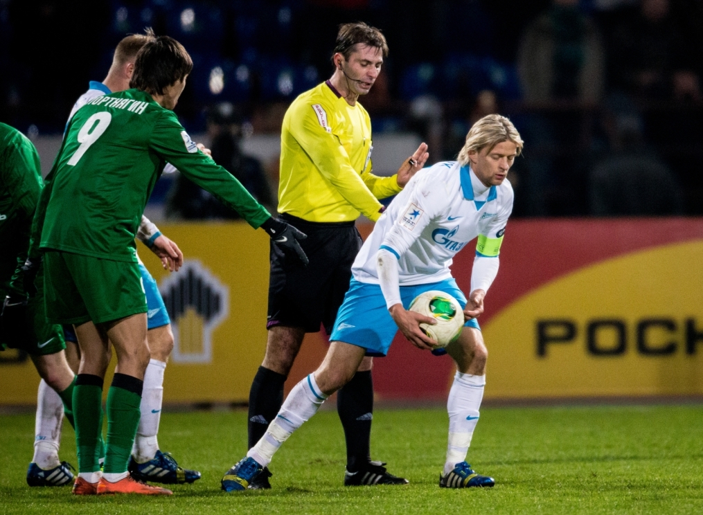 СОГАЗ-Чемпионата России 2013/2014, «Томь» — «Зенит»