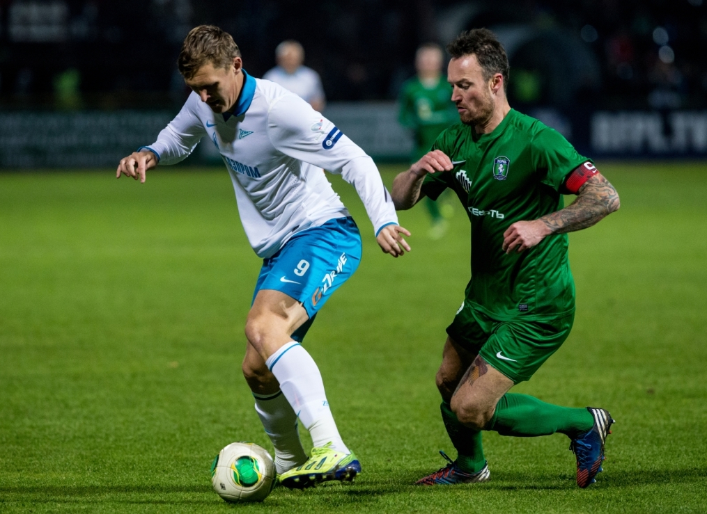 СОГАЗ-Чемпионата России 2013/2014, «Томь» — «Зенит»