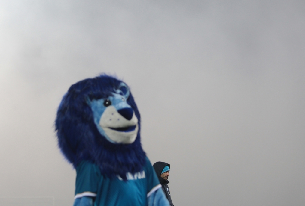 Дети из группы поддержки «Зенит-Фан»