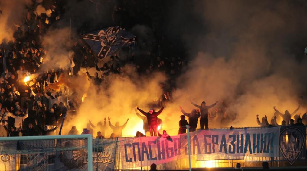 Дети из группы поддержки «Зенит-Фан»