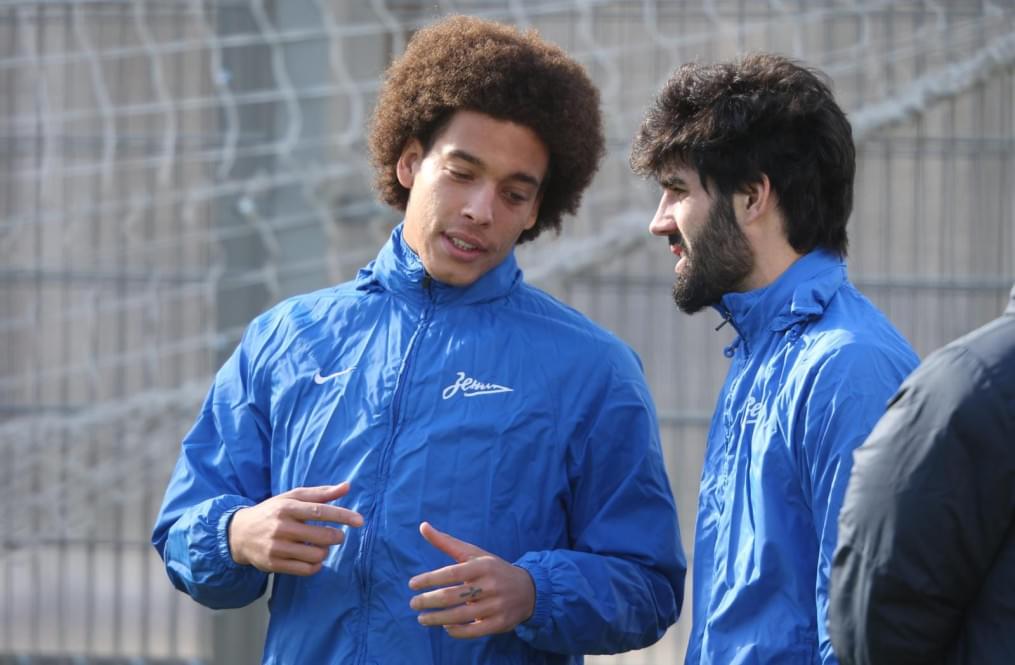 Открытая тренировка «Зенита» перед матчем с «Рубином»