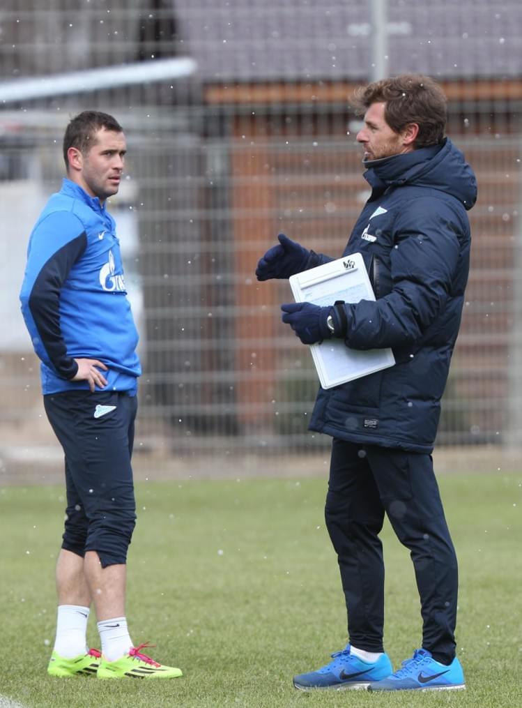 Открытая тренировка «Зенита» перед матчем с «Рубином»