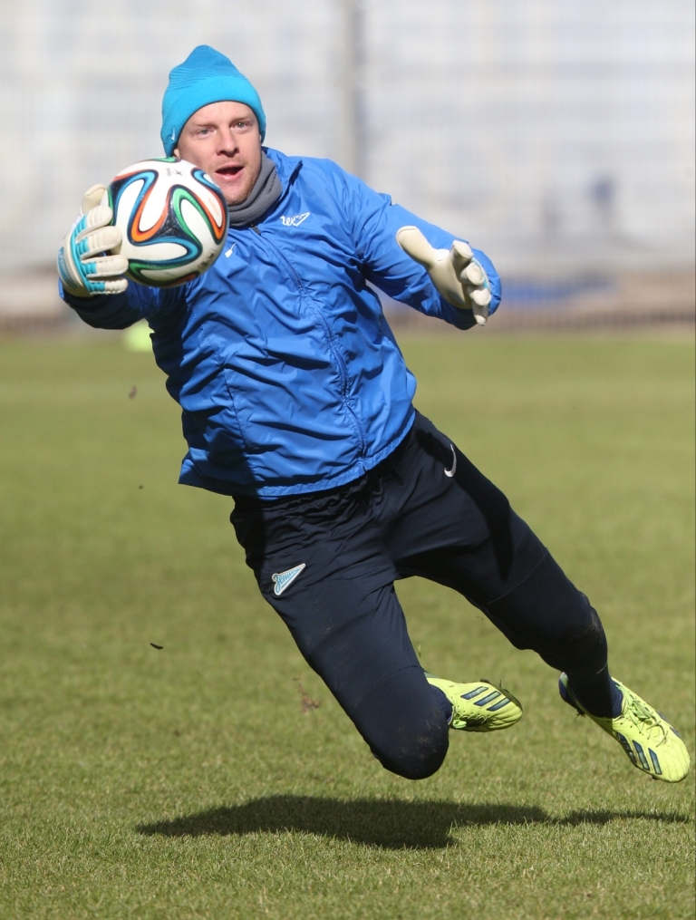 Открытая тренировка «Зенита» перед матчем с «Рубином»