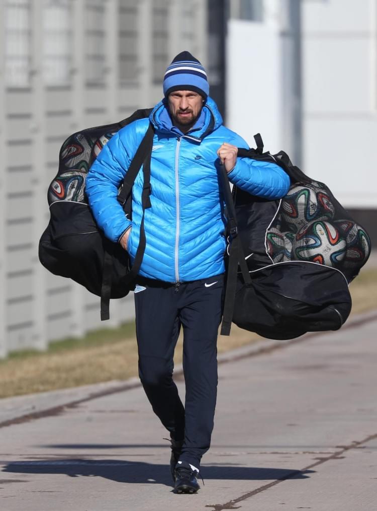 Открытая тренировка «Зенита» перед матчем с «Рубином»