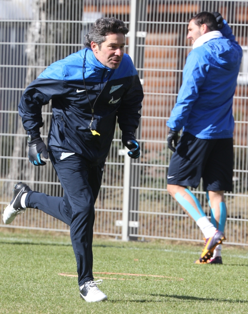 Открытая тренировка «Зенита» перед матчем с «Рубином»