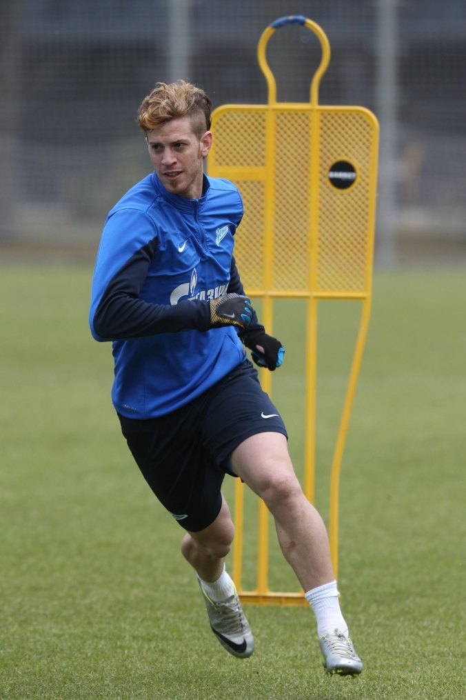 Открытая тренировка «Зенита» перед матчем с «Рубином»