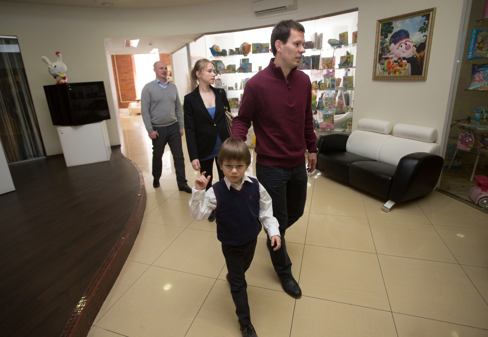 Константин Зырянов побывал в гостях у «Смешариков»