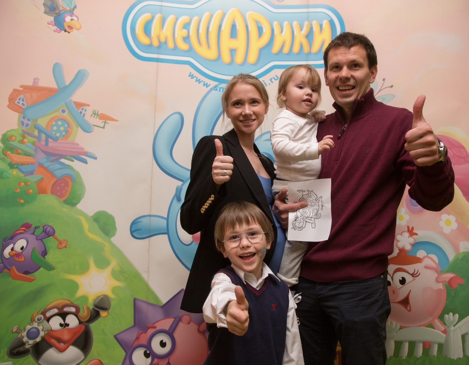 Константин Зырянов побывал в гостях у «Смешариков»