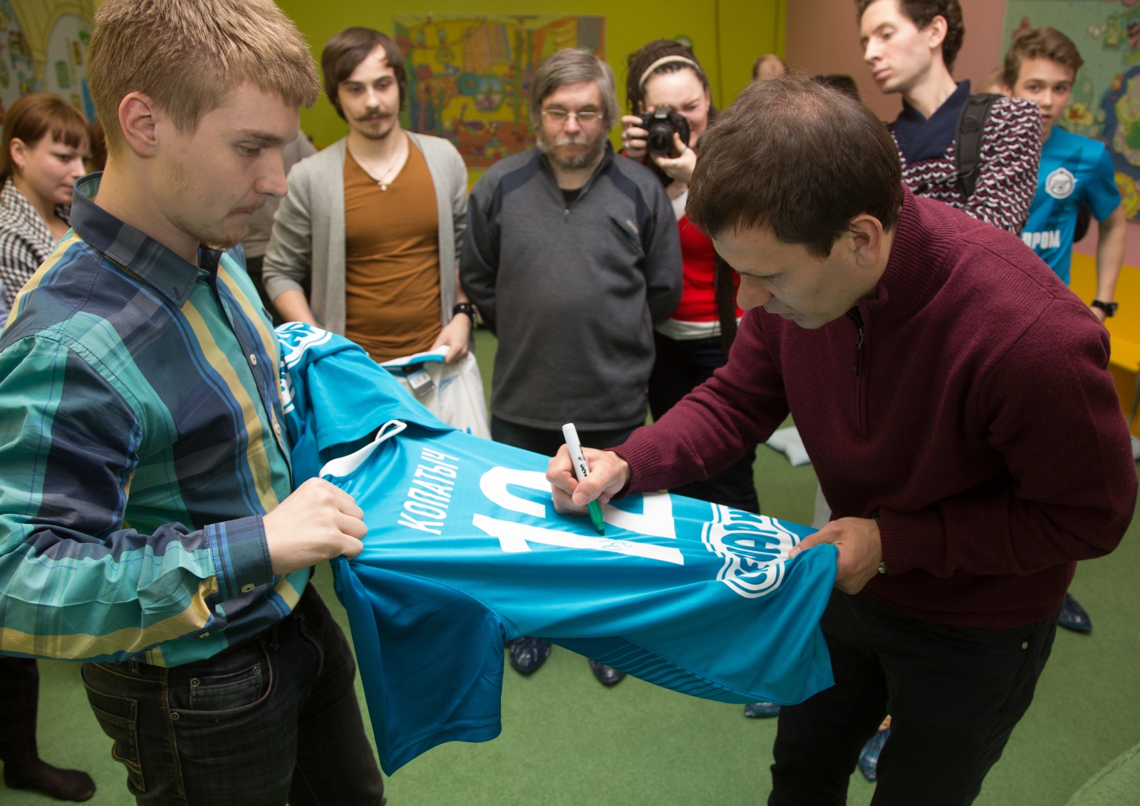 Константин Зырянов побывал в гостях у «Смешариков»