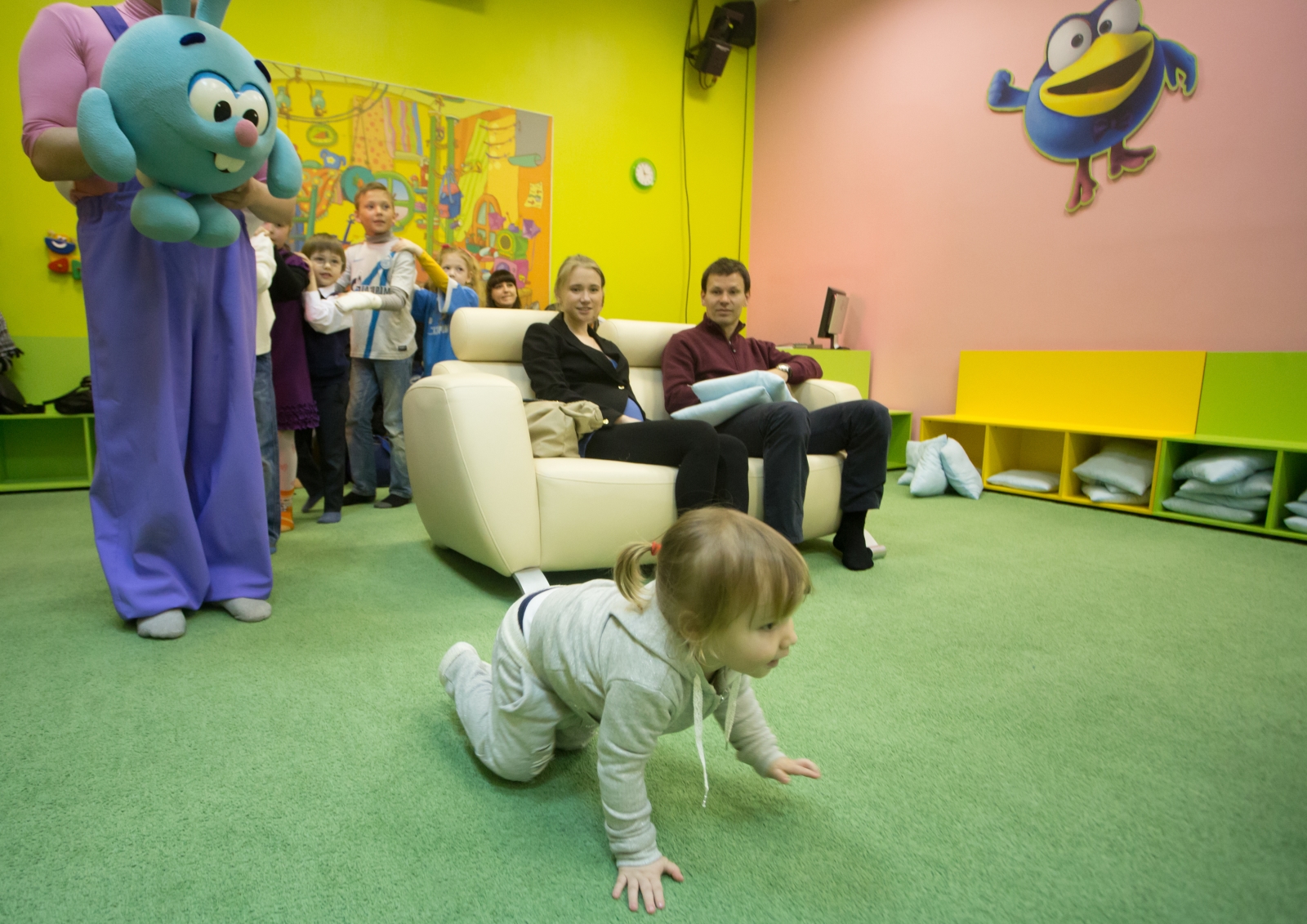 Константин Зырянов побывал в гостях у «Смешариков»