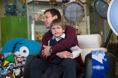 Константин Зырянов побывал в гостях у «Смешариков»