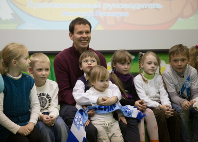 Константин Зырянов побывал в гостях у «Смешариков»