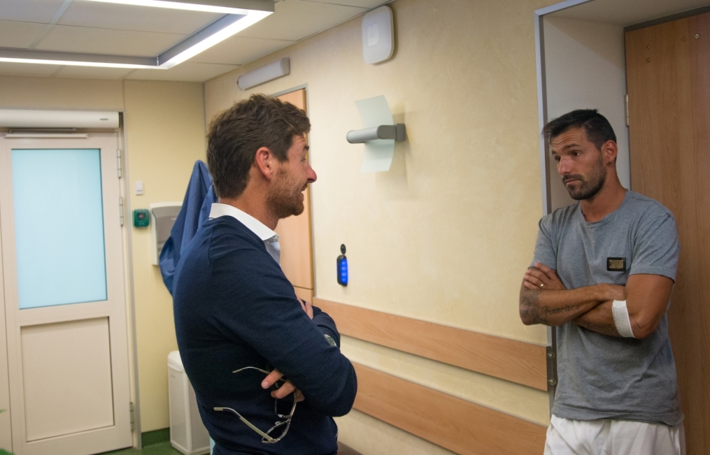 Медосмотр футболистов основного состава ФК «Зенит»