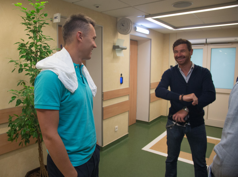 Медосмотр футболистов основного состава ФК «Зенит»