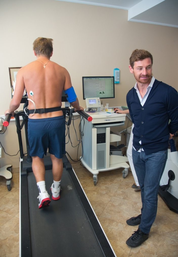 Медосмотр футболистов основного состава ФК «Зенит»