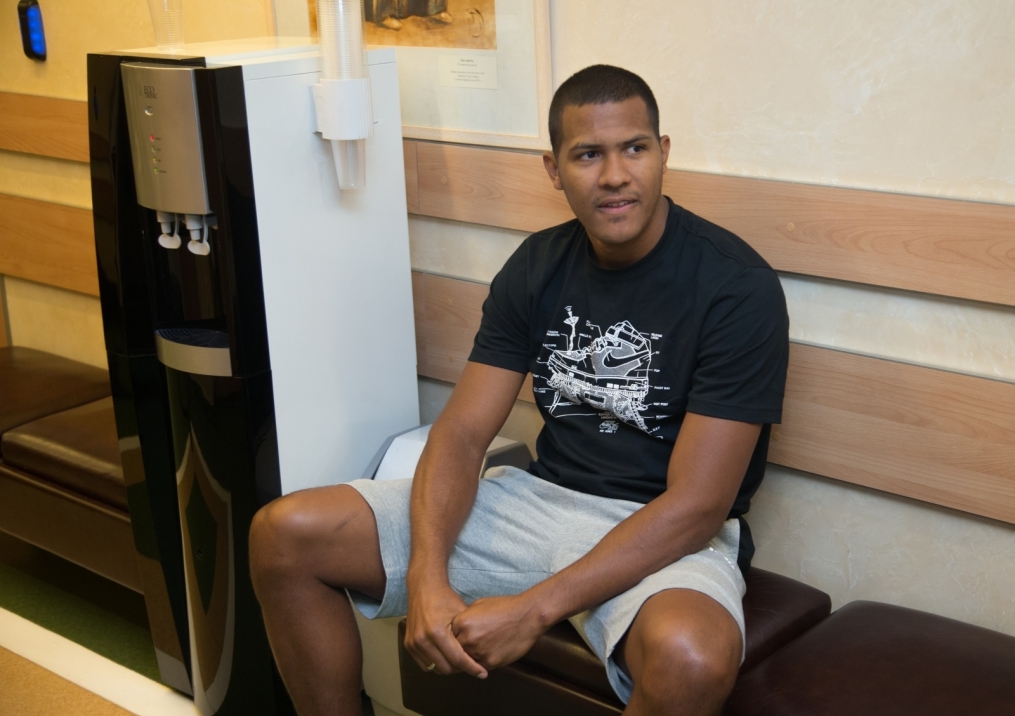 Медосмотр футболистов основного состава ФК «Зенит»