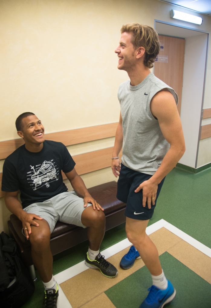 Медосмотр футболистов основного состава ФК «Зенит»