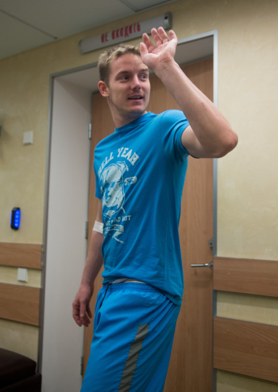 Медосмотр футболистов основного состава ФК «Зенит»