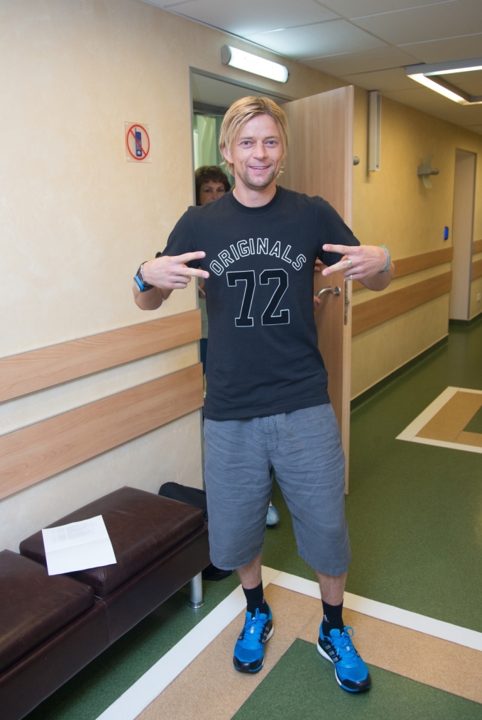 Медосмотр футболистов основного состава ФК «Зенит»